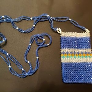 Party time!! New Handmade crossbody microbag